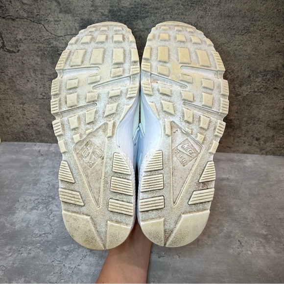 Nike Air Zoom Huarache Running Shoes Womens sz 10 - white - Picture 5 of 7